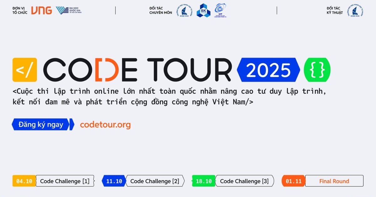 VNG chính thức khởi động Code Tour 2025