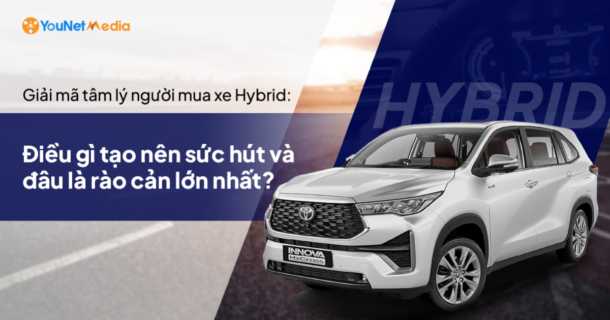 Giải mã tâm lý người mua xe Hybrid: Điều gì tạo sức hút và đâu là rào cản lớn nhất?