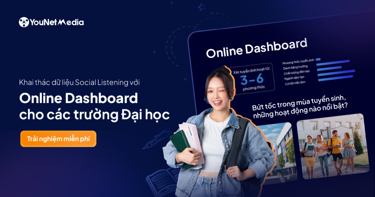 YouNet Media ra mắt Online Dashboard dành riêng cho các trường Đại học