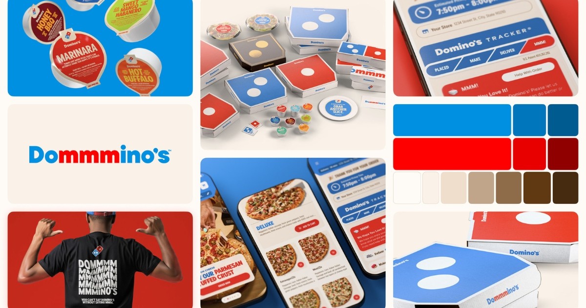 Domino’s Pizza ra mắt bộ nhận diện thương hiệu mới: Không thể nói “Domino’s” mà không nói “mmm”