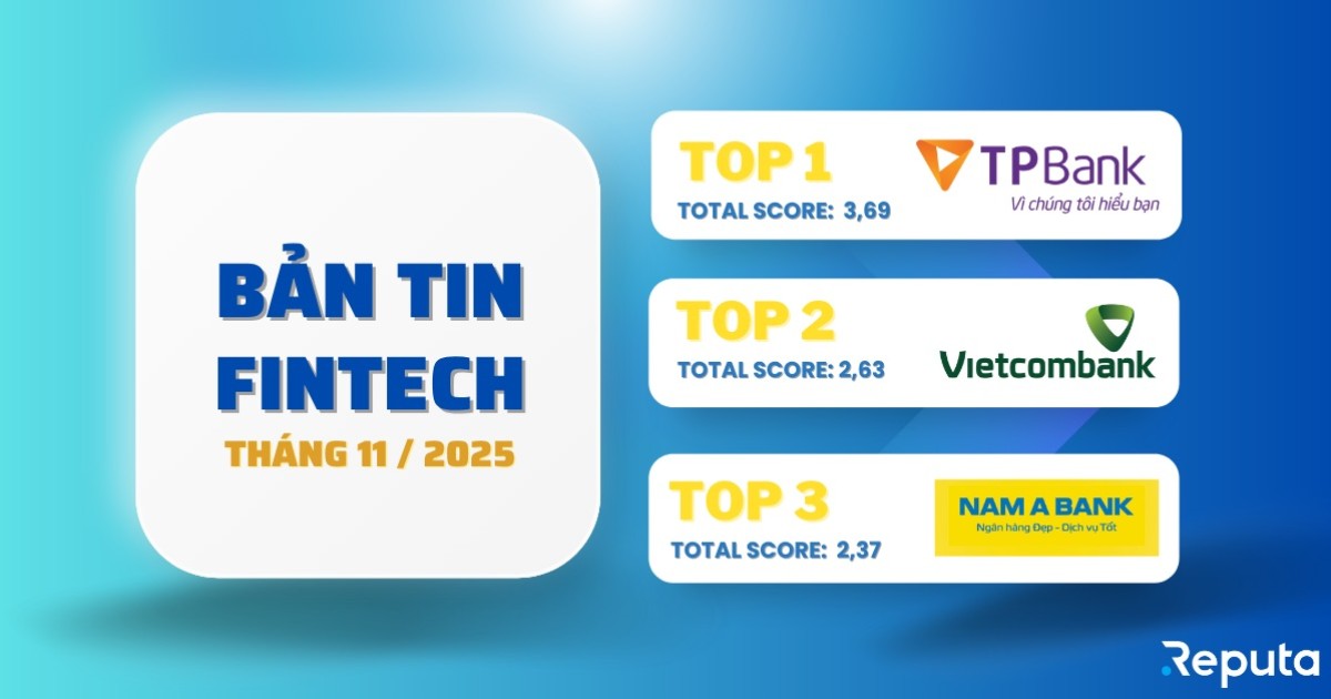 Reputa: Bản tin ngành Fintech tháng 11/2025