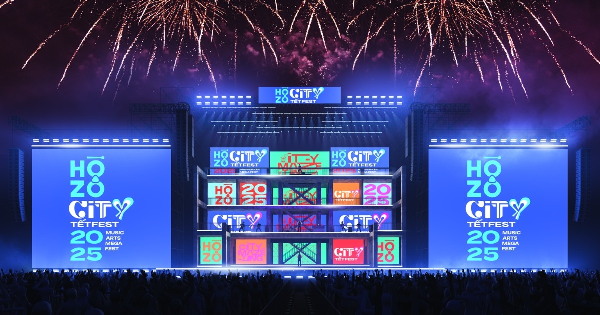 Khởi động Hozo City Tết Fest 2025 với chủ đề “City-Maze-ing – Muôn sắc bất ngờ”