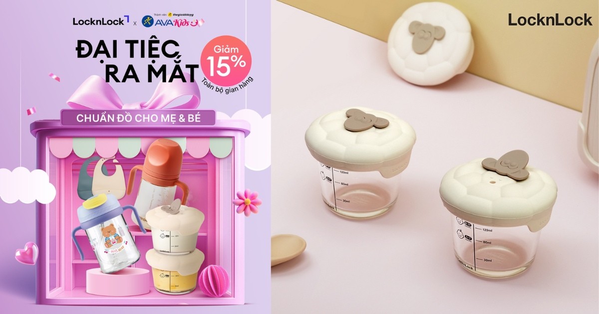 LocknLock chính thức có mặt tại hệ thống Avakids