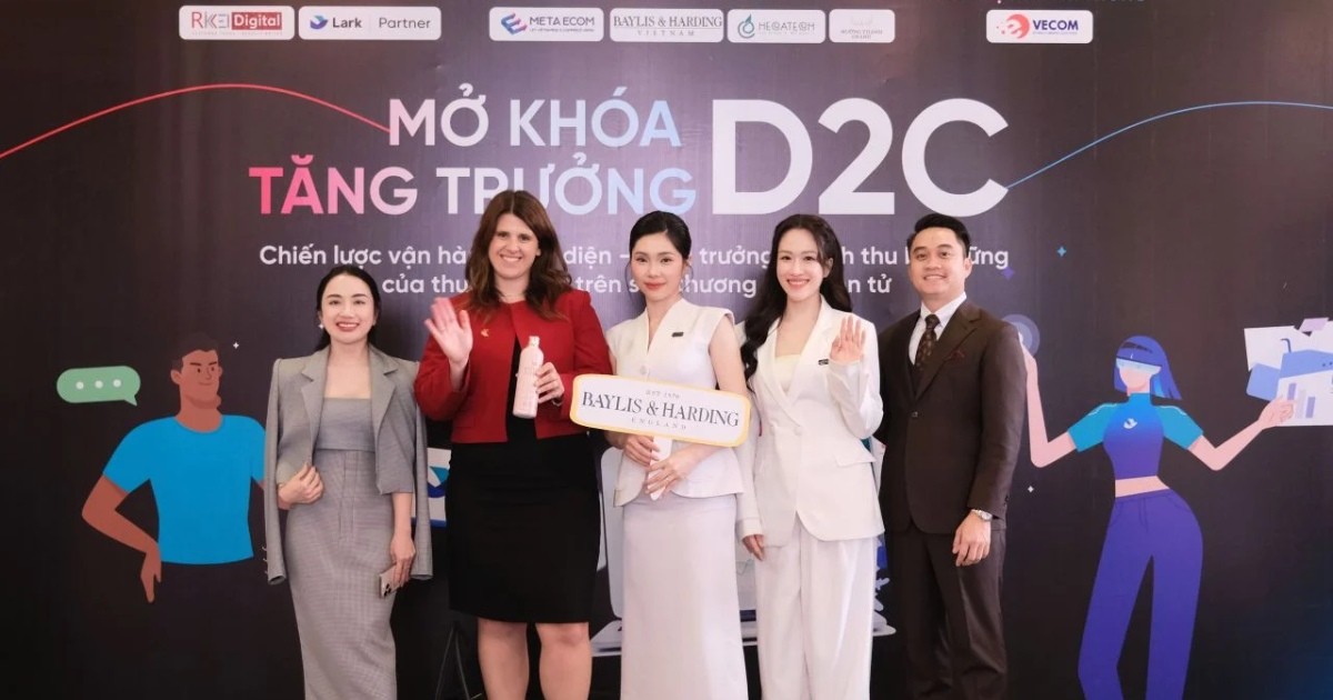 Sự kiện “Mở khóa tăng trưởng D2C” đón Tổng Lãnh Sự Anh tham dự và phát biểu