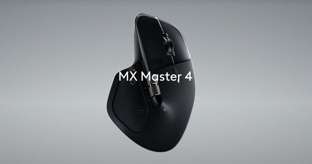 Logitech MX Master 4: Sản phẩm công nghệ dành cho các bậc thầy sáng tạo