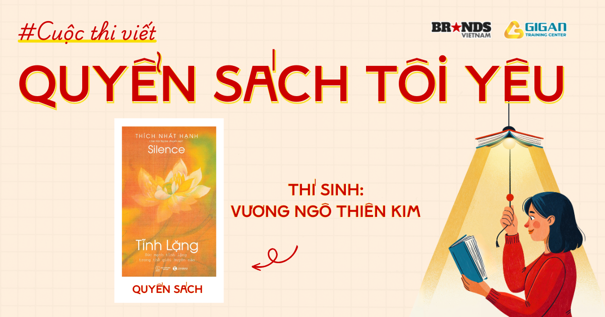 Quyển sách tôi yêu: Tĩnh Lặng (Silence)