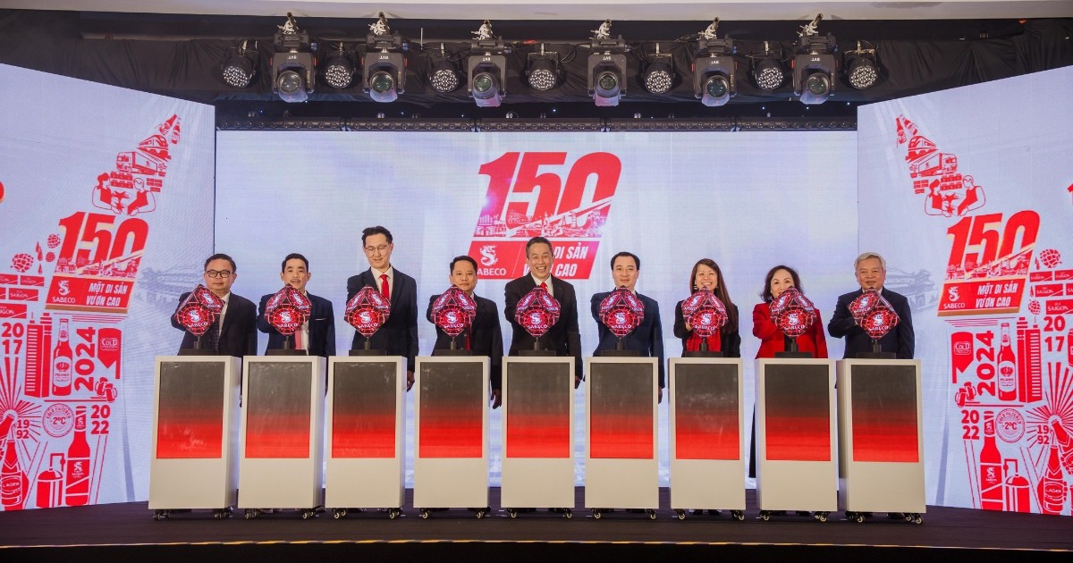 SABECO khởi động chiến dịch “150 năm di sản vươn cao”