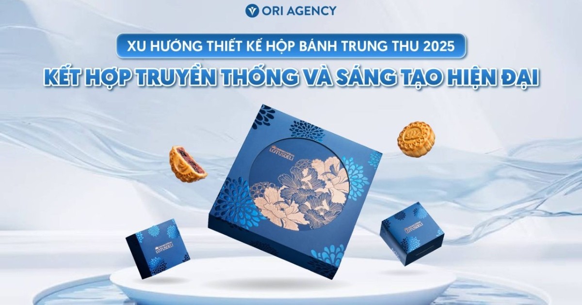 Xu hướng thiết kế hộp bánh Trung Thu 2025: Kết hợp truyền thống và sáng tạo hiện đại