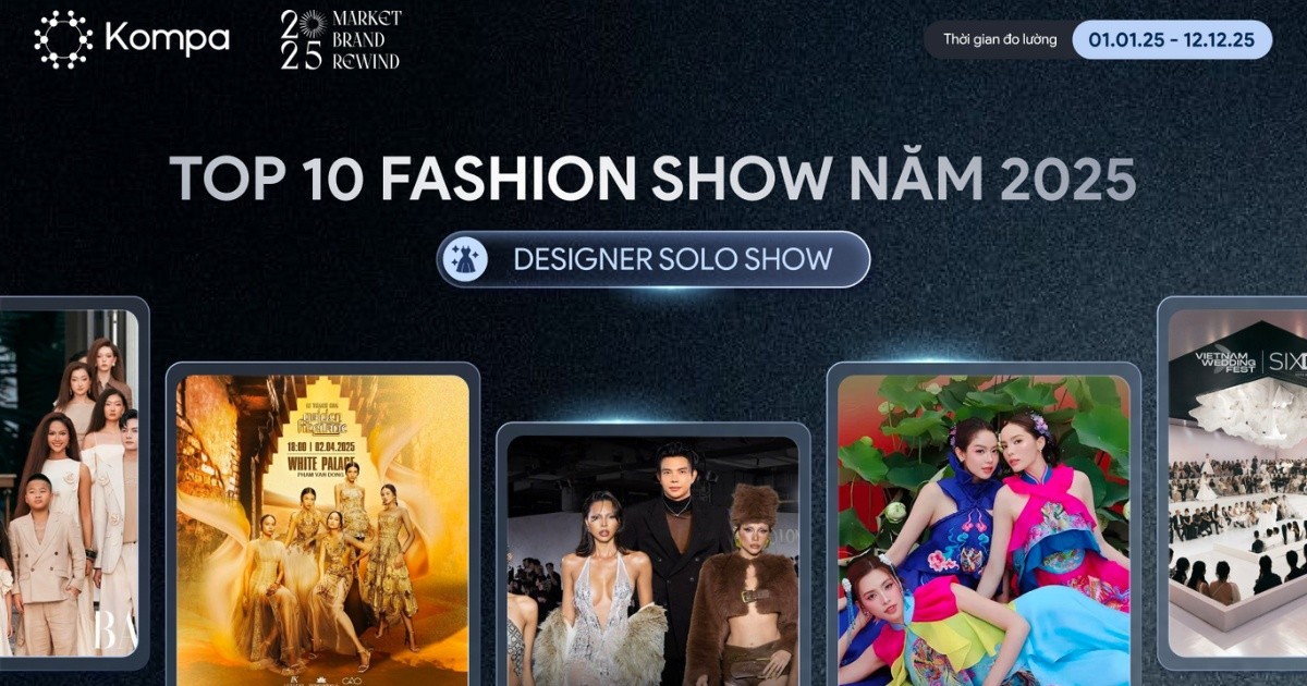 Kompa.ai: Top 10 Designer Fashion Solo Show bùng nổ nhất năm 2025