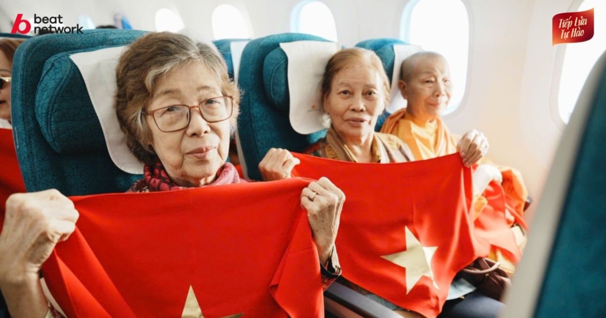 Chuyến bay chở niềm tự hào: Hành trình đặc biệt hướng về trái tim Tổ quốc