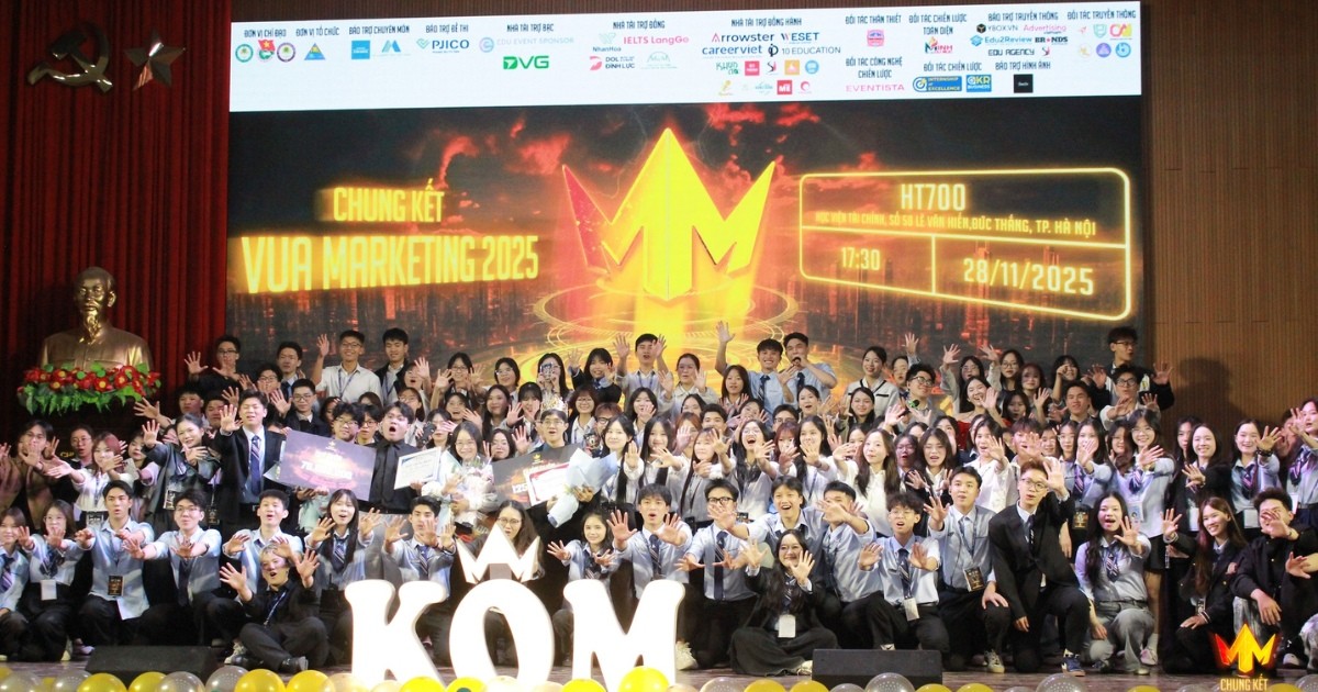Chung kết Cuộc thi Vua Marketing 2025: Khi trí tuệ và bản lĩnh tạo nên dấu ấn
