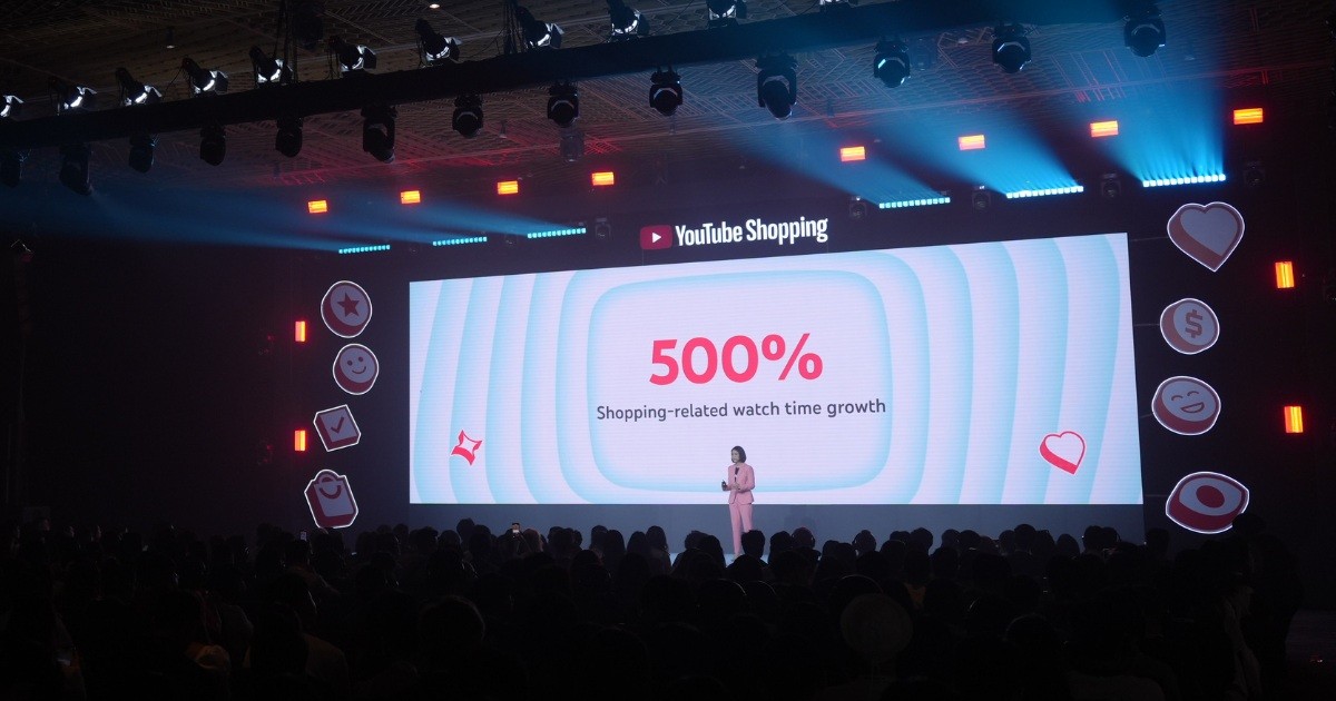 YouTube Shopping thúc đẩy thời gian xem nội dung liên quan đến mua sắm tại Việt Nam tăng hơn 500% sau 1 năm ra mắt