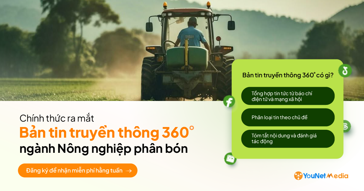 Làm chủ biến động ngành Nông nghiệp Phân bón trong thời đại số hoá với 1 bản tin mỗi tuần
