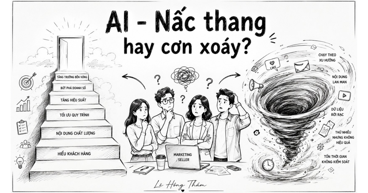 AI – Nấc thang hay cơn xoáy?