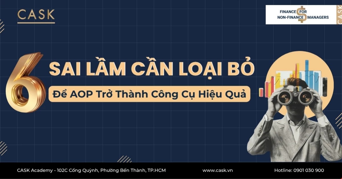6 sai lầm cần loại bỏ để AOP trở thành công cụ hiệu quả