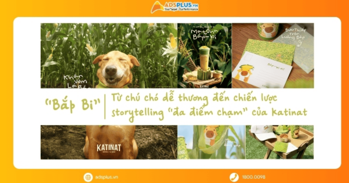 Bắp-bi: Từ chú chó dễ thương đến chiến lược storytelling “đa điểm chạm” của KATINAT