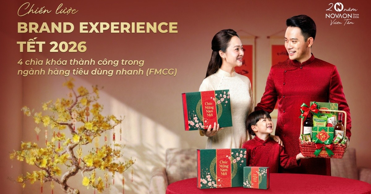 Chiến lược Brand Experience Tết 2026: 4 định hướng tăng trưởng trong ngành hàng tiêu dùng nhanh (FMCG)