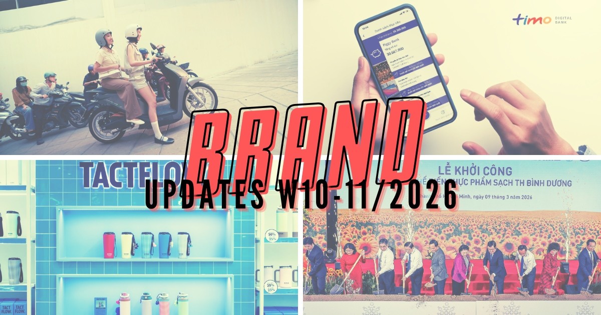 Brand Updates W10-11/2026: Dat Bike nhận đầu tư 4 triệu USD, Ngân hàng số Timo “về tay” kỳ lân Fintech của Indonesia