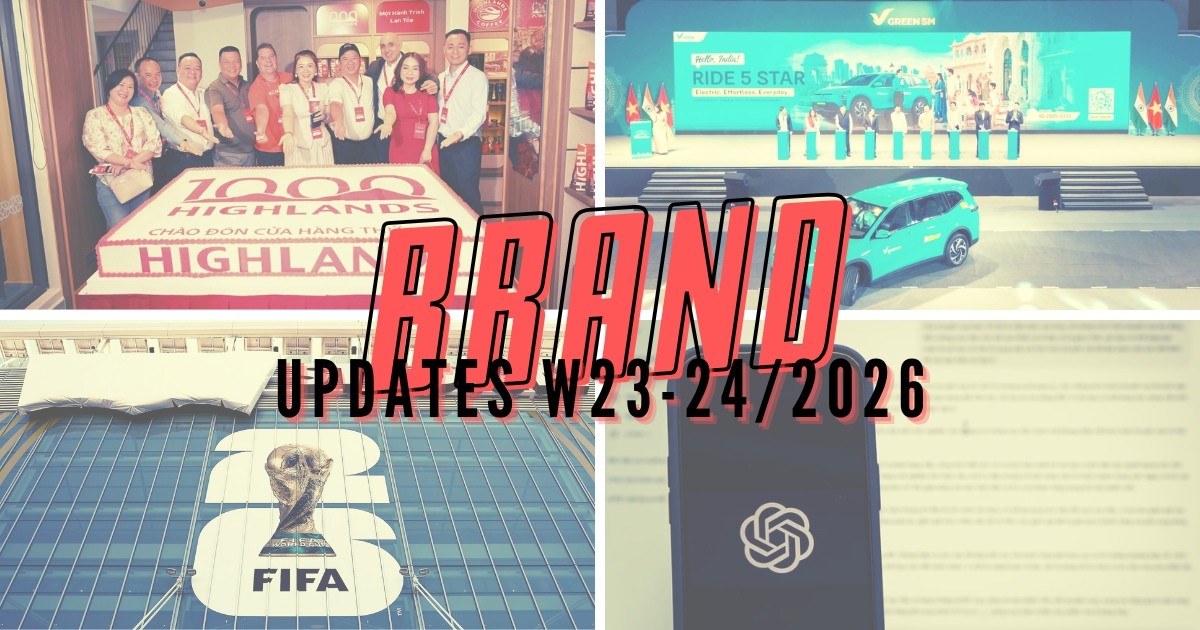 Brand Updates W23-24/2026: Highlands Coffee chạm mốc 1.000 cửa hàng, Green SM khai trương dịch vụ taxi điện tại Ấn Độ