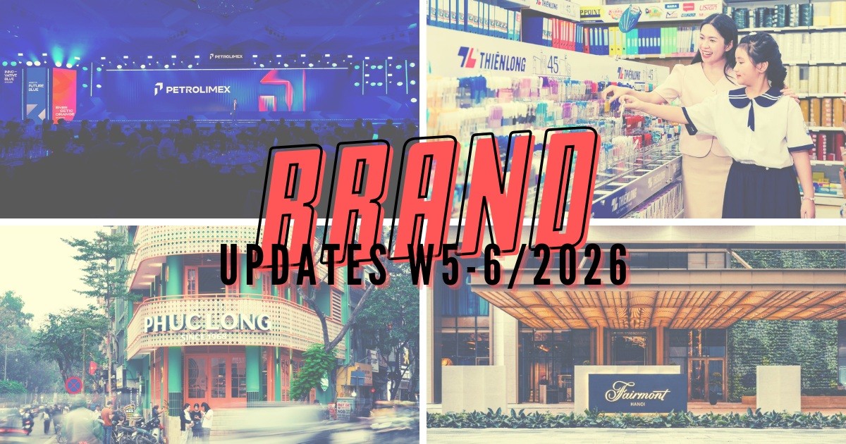 Brand Updates W5-6/2026: Petrolimex đổi nhận diện thương hiệu, Thiên Long lên kế hoạch rút khỏi chuỗi nhà sách Phương Nam