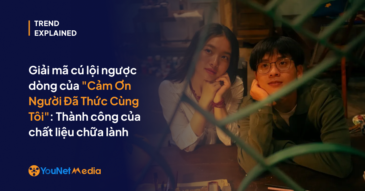 Thành công của chất liệu chữa lành trong Cảm Ơn Người Đã Thức Cùng Tôi