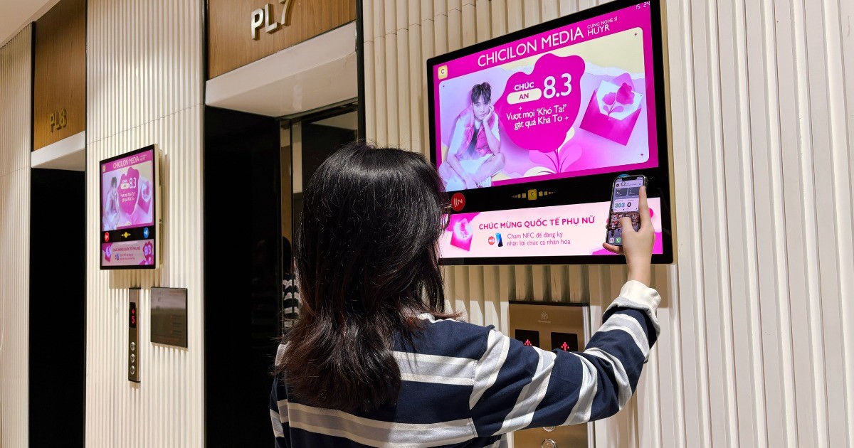 Chicilon Media tiên phong ứng dụng công nghệ 4G và NFC cho chiến dịch 8/3