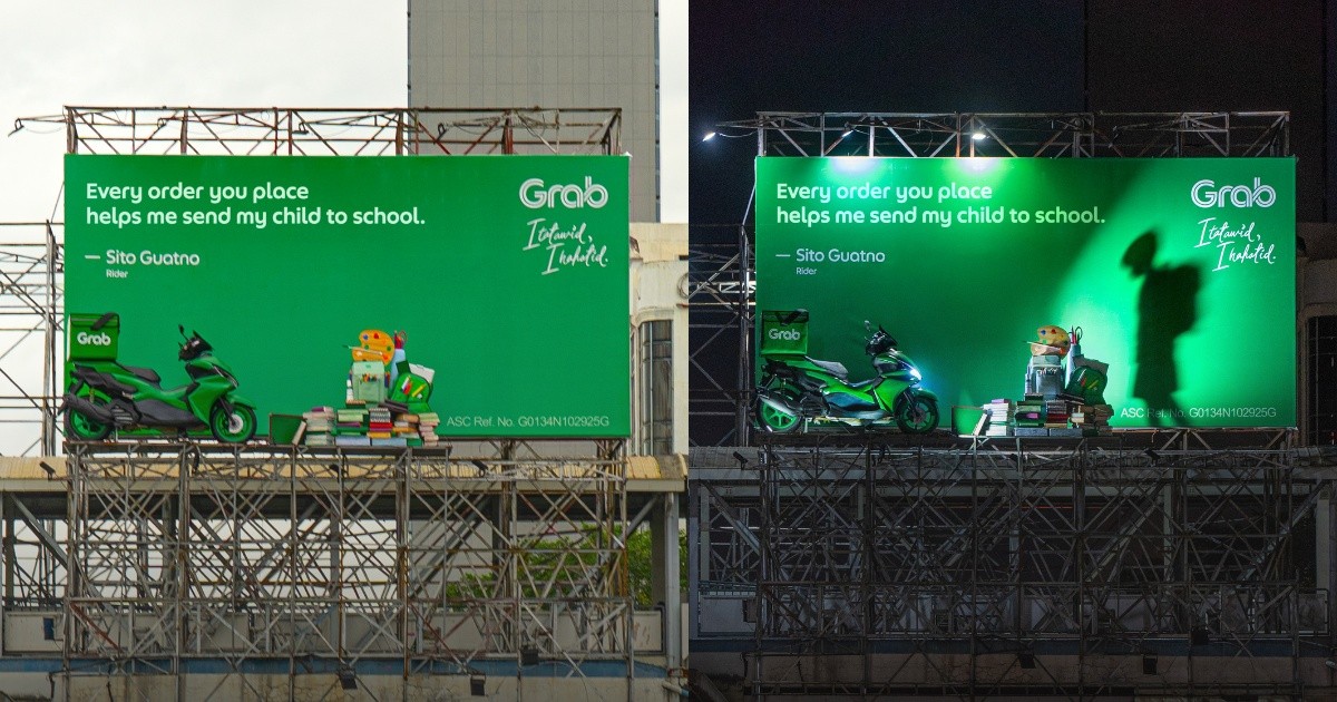 Chiến dịch “Headlight Billboard” của Grab Philippines: Tái định nghĩa giá trị dịch vụ qua thông điệp nhân văn