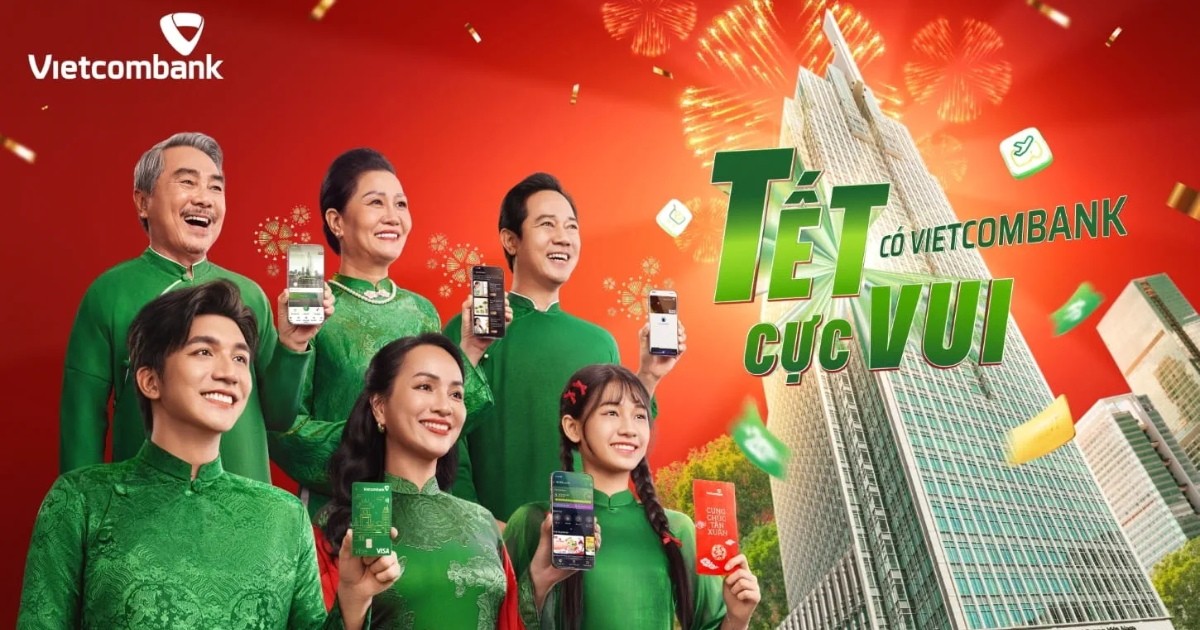 “Có Vietcombank – Tết cực vui”: Cách Vietcombank trẻ hóa kết nối thương hiệu