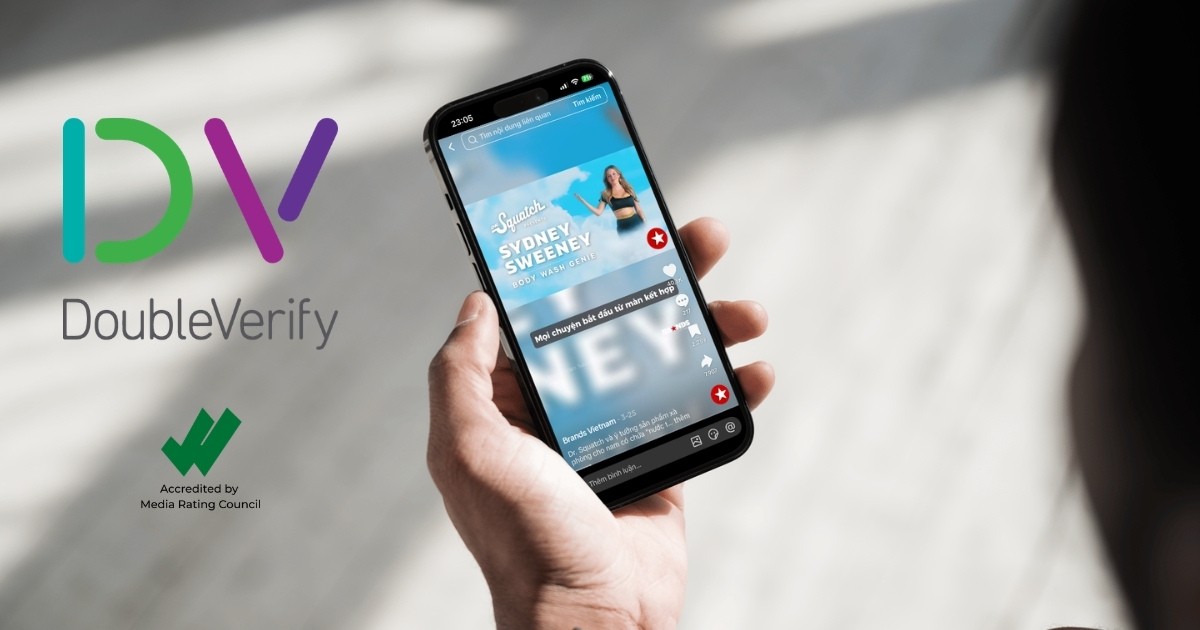 DoubleVerify là nhà cung cấp đo lường đầu tiên đạt chứng nhận MRC cho báo cáo khả năng hiển thị video trên TikTok