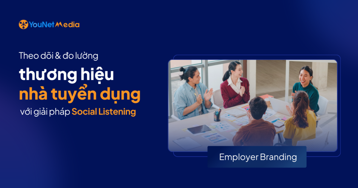 Theo dõi & đo lường thương hiệu nhà tuyển dụng với giải pháp Social Listening
