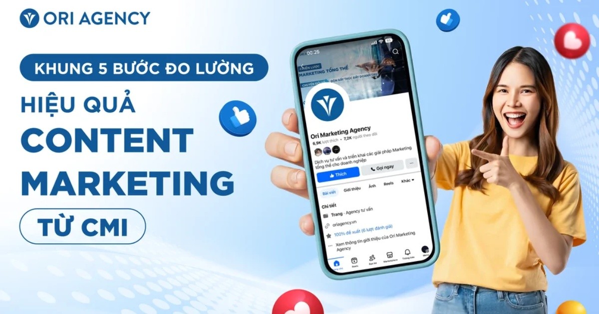 Khung 5 bước đo lường hiệu quả Content Marketing từ CMI