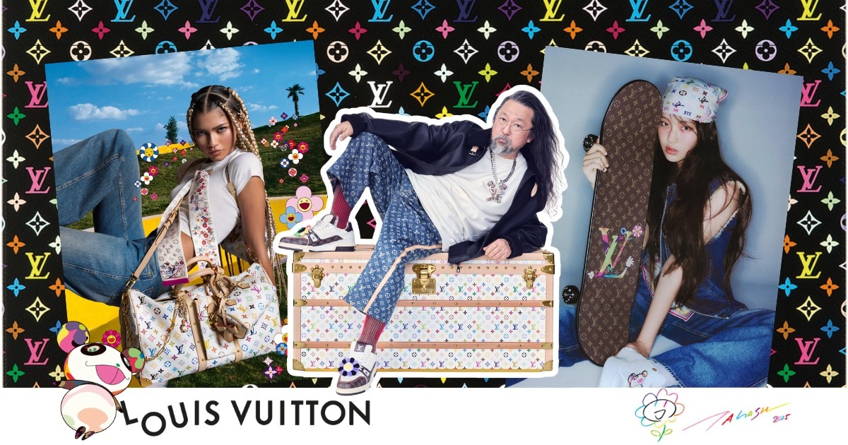 Louis Vuitton x Murakami 2025: Khi gã khổng lồ xa xỉ “vũ khí hóa” sự hoài niệm