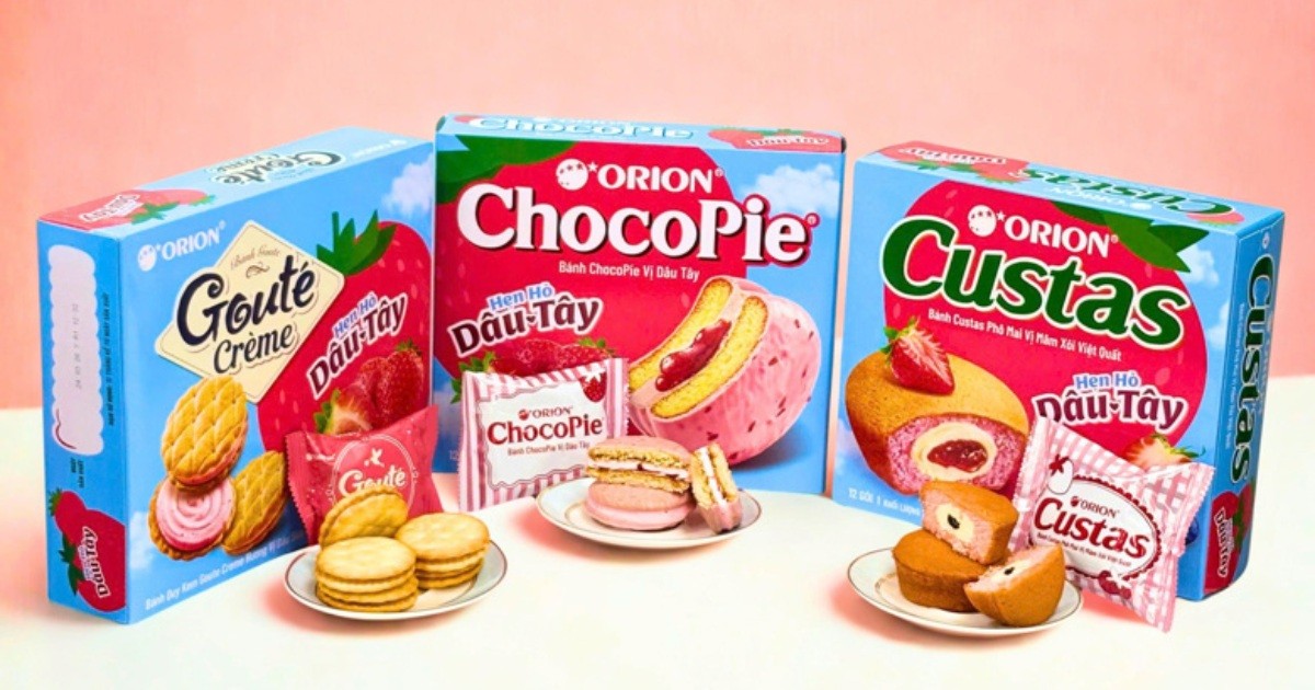 Orion giới thiệu bộ sưu tập “Hẹn hò dâu tây” – Hướng tiếp cận mới trong phát triển sản phẩm tại Việt Nam