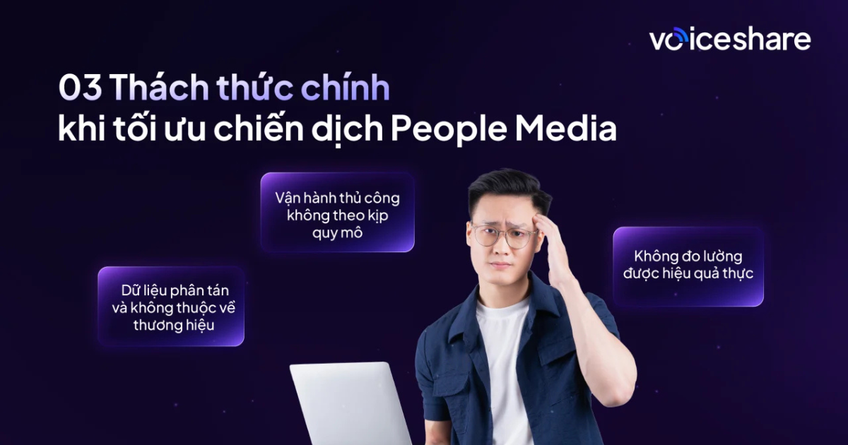 Vì sao nhãn hàng cần một nền tảng vận hành và lưu trữ dữ liệu People Media lâu dài?