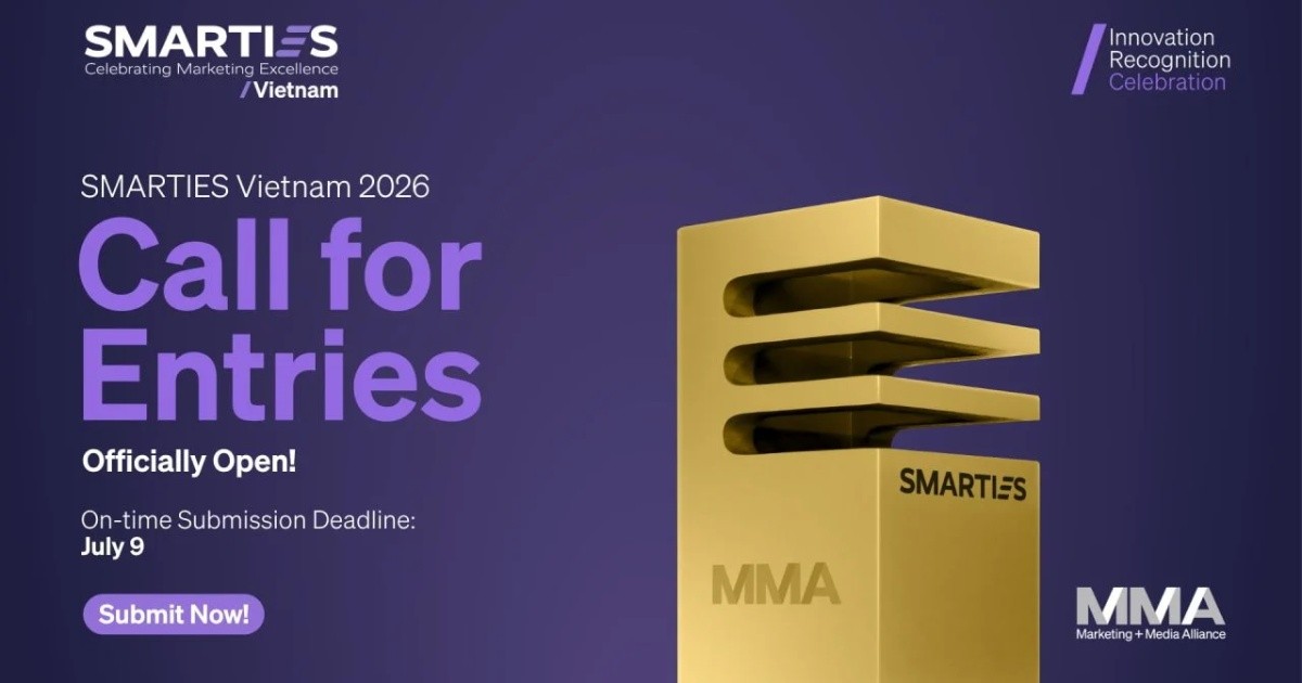 SMARTIES Awards 2026 chính thức khởi động, tìm kiếm những dấu ấn Marketing nổi bật nhất