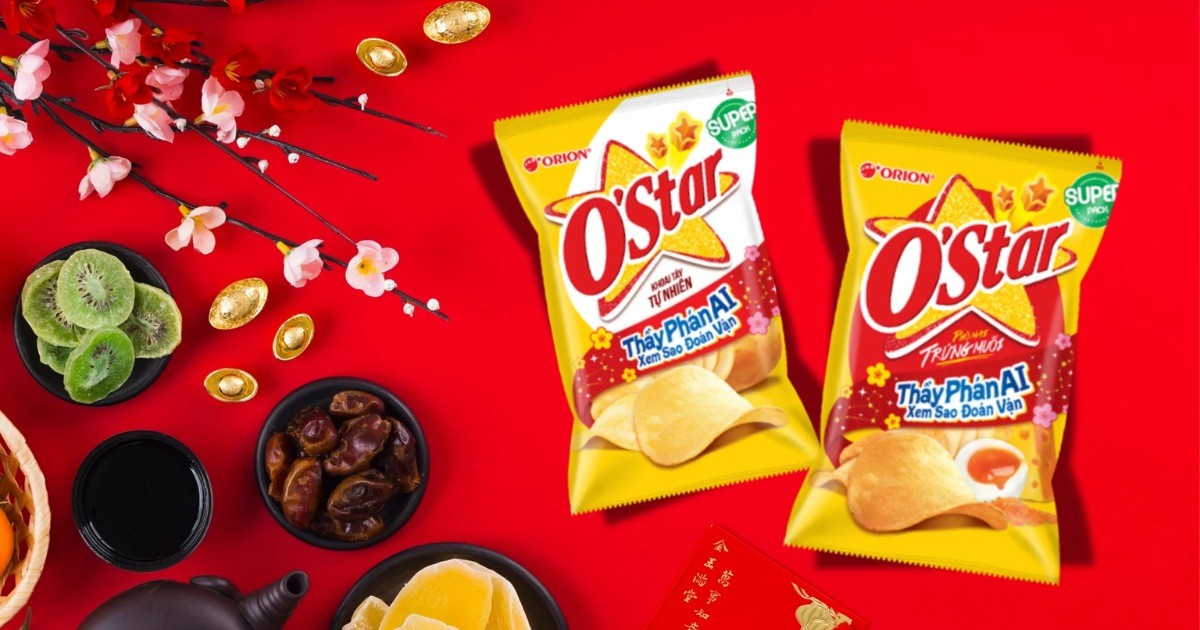 Snack O’star Tết: Orion thử nghiệm công nghệ để chinh phục người tiêu dùng trẻ