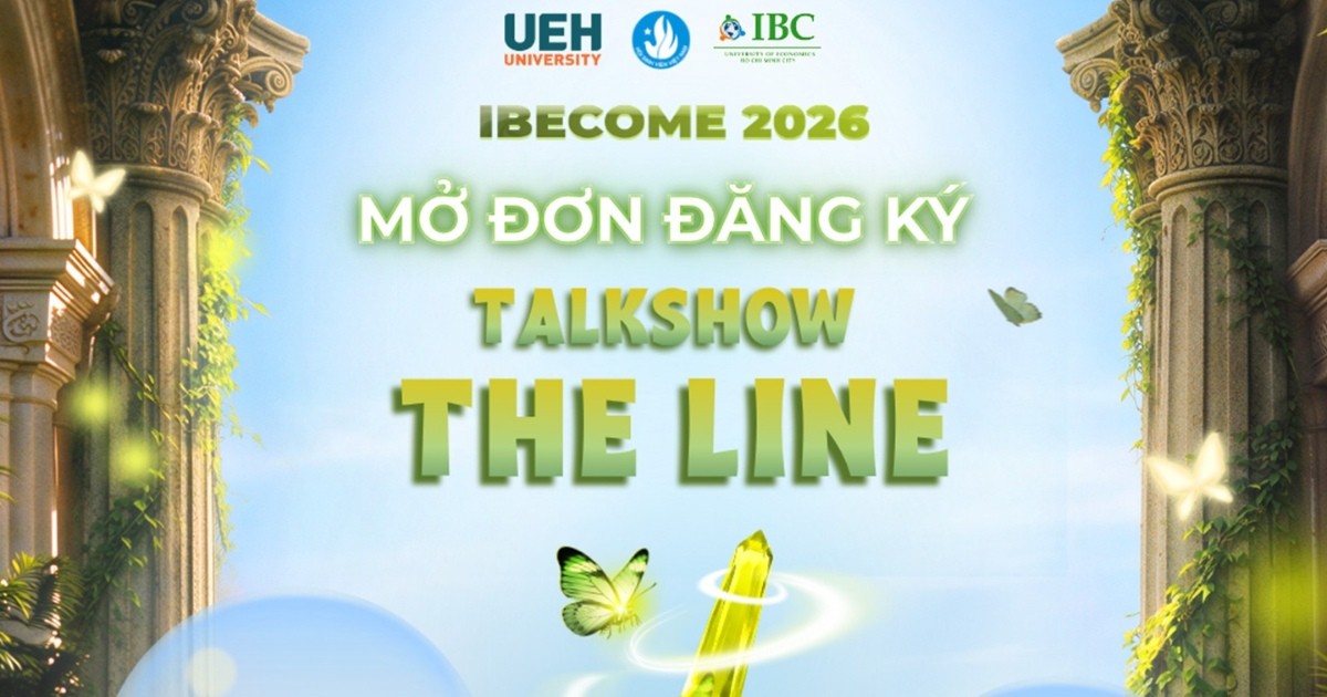 Mở đơn đăng ký tham dự Talkshow “The Line” thuộc khuôn khổ chương trình hướng nghiệp IBeCome 2026