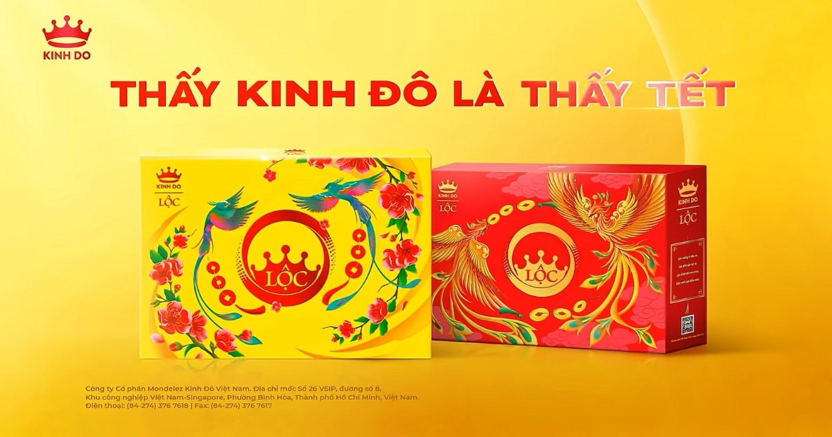 Mondelez Kinh Đô viết tiếp câu chuyện sum vầy với thông điệp “Thấy Kinh Đô là thấy Tết”