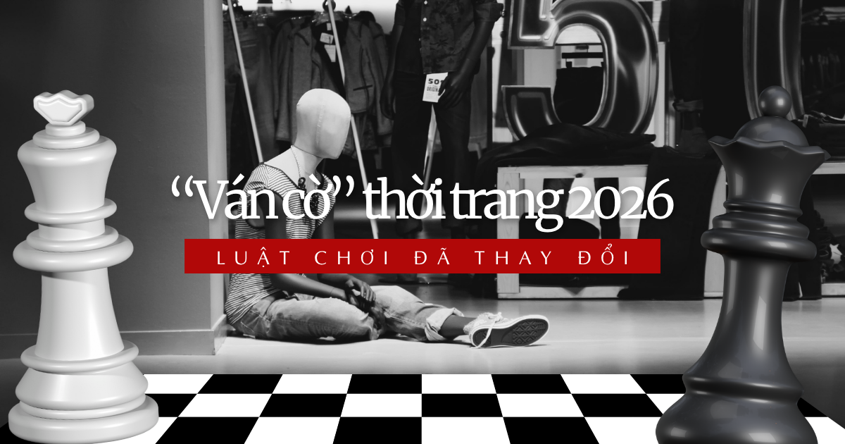 “Ván cờ” thời trang 2026: Luật chơi đã thay đổi