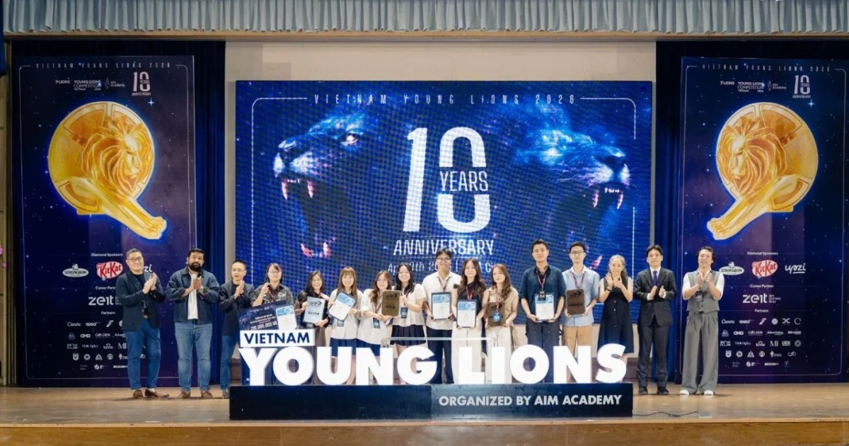 Vinh danh những Sư tử xuất sắc nhất của Vietnam Young Lions tại Grand Finale 2026