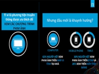Phương tiện truyền thông nào được yêu thích và đâu là khuynh hướng?