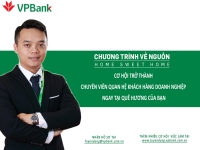 Chương trình Về Nguồn: Cùng VPBank phát triển nghề nghiệp tại quê hương
