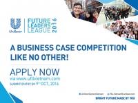 Cuộc thi “Unilever Future Leaders’ League 2016” đã quay trở lại!