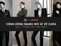 [Infographic] Cộng đồng mạng nói gì về Zara sau 1 tháng xuất hiện tại Việt Nam