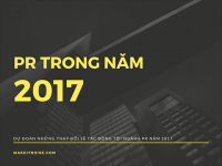 PR trong năm 2017