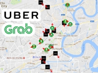 [OOH] Uber vs Grab: Cuộc chiến Billboard ở Tp. Hồ Chí Minh