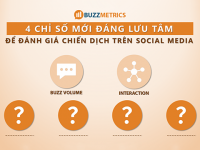 4 chỉ số đáng lưu tâm để đánh giá chiến dịch trên social media