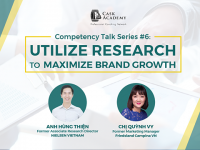 Mời tham dự sự kiện “Competency Talk Series #6: Tận dụng Research & Data cho bài toán tăng trưởng”