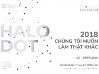 Bùng nổ sáng tạo cùng 04 hạng mục tham dự triển lãm Halo-Dot 2018