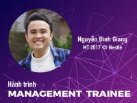 Hành trình Management Trainee #1 - Nguyễn Đình Giang @ NESTLÉ: Sự lì đòn sau những vấp ngã